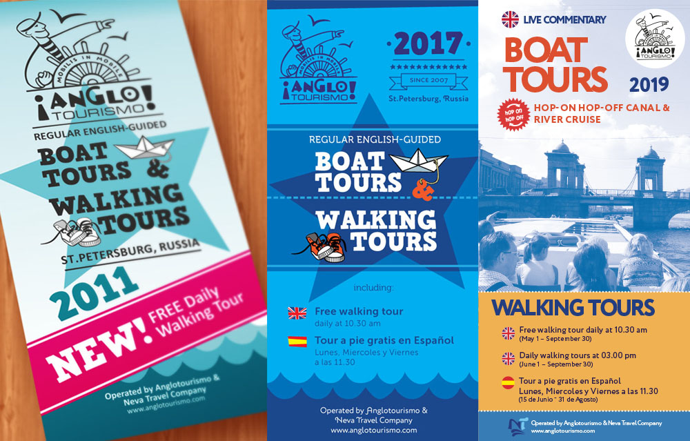 Anglotourismo booklet covers