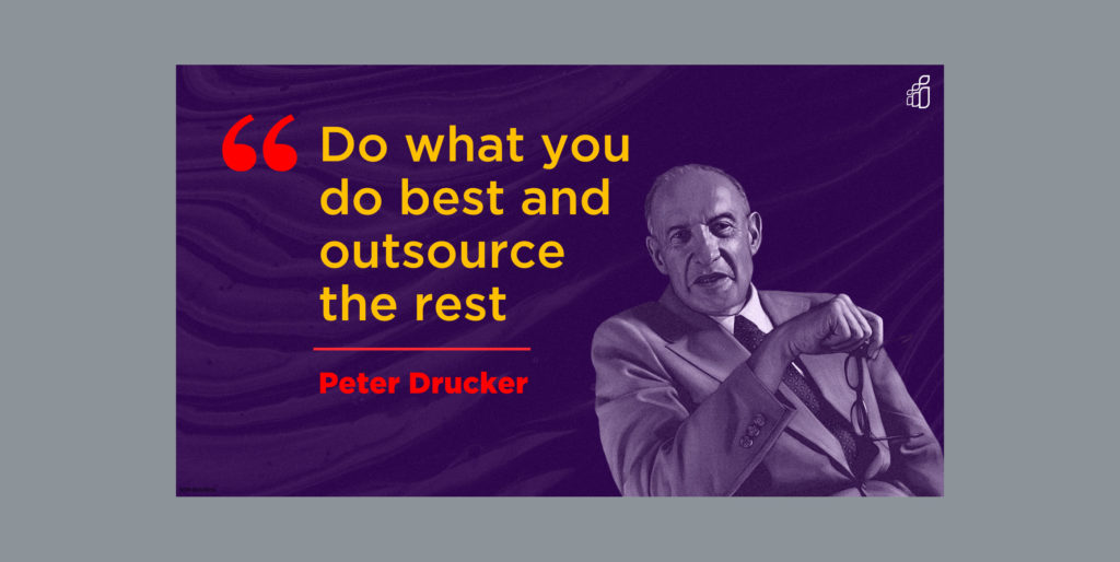 Outsourcing myths presentation design